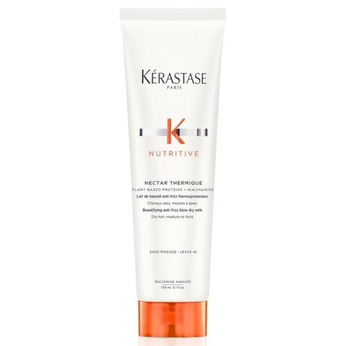 Kérastase Nutritive, Pflegender Hitzeschutz für trockenes, feines bis mittleres Haar, Für mehr Gl