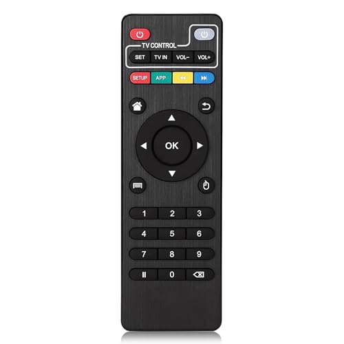 SUNNIFLY Ersatz-Fernbedienung Kompatibel mit MXQ Pro 4K/X96/T95M/T95N/Nr.H96 pro/V88/Z28/T95X/T95Z Plus/TX3/X96 mini/Android TV Box/Smart TV Box