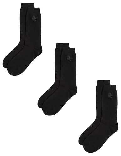 Karl Lagerfeld, Men'S, K/Kameo Logo Sock 3 Pack, Black, 39-42