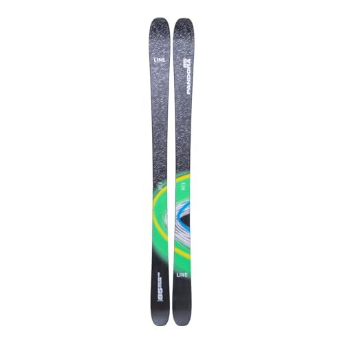 LINE Unisex PANDORA 85 Ski | Langlebig Leicht Funktional Stabil Technologie-Reich Aspen Veener Outdoor Wintersport Alpinski für Anfänger & Fortgeschrittene | Ohne Bindung, 175