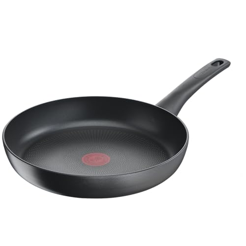 Tefal Ultimate On Bratpfanne 28 cm hoher Rand, Pfanne Induktion mit Titan Antihaftversiegelung, Thermo-Signal bei idealer Brattemperatur, schnelles Erwärmen, für alle Herdarten geeignet, G26006