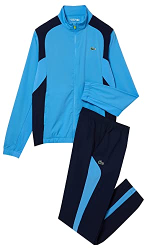 Lacoste Herren Wh9341 Trainingsanzug, Argentinien/Marine/Argentinien, M