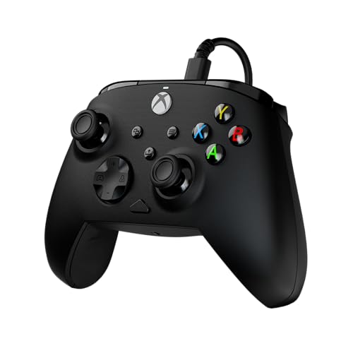 Turtle Beach Rematch Core Schwarz Wired Gaming Controller – Lizenziert für Xbox Series X und S, Xbox One und Windows PCs
