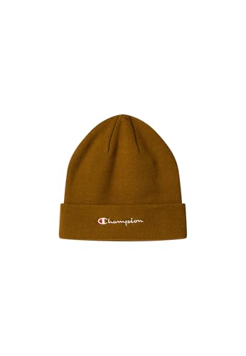 Champion Herren Legacy Men Beanie-Mütze, braun, Einheitsgröße