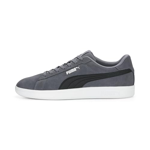 PUMA Unisex Smash 3.0 Sneaker, Gray Tile Black White, 47 EU