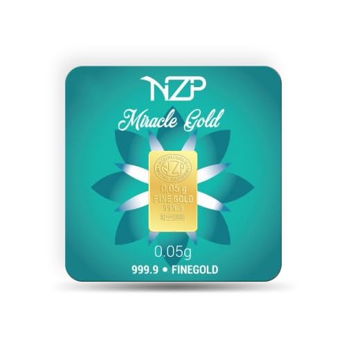 Miracle Gold Nzp Goldbarren 0,05 Gramm, Goldbarren 0,05g, Feingehalt 999,9