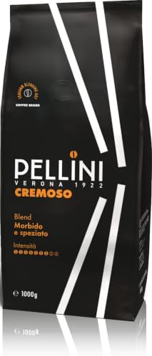 Pellini N.9 Cremoso Kaffeebohnen für Espresso, 1 kg
