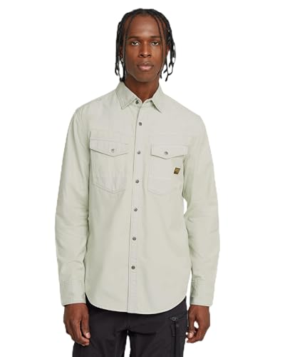 G-Star Herren Dakota Slim Hemd, Grau (gs Mercury gd D25223-D385-H043), M