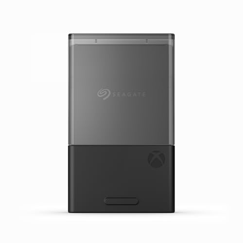 Seagate Speichererweiterungskarte Xbox Series X|S 1TB SSD, Plug and Play NVMe-Erweiterungs-SDD Xbox Series X|S, offiziel lizensiert (STJR1000400)