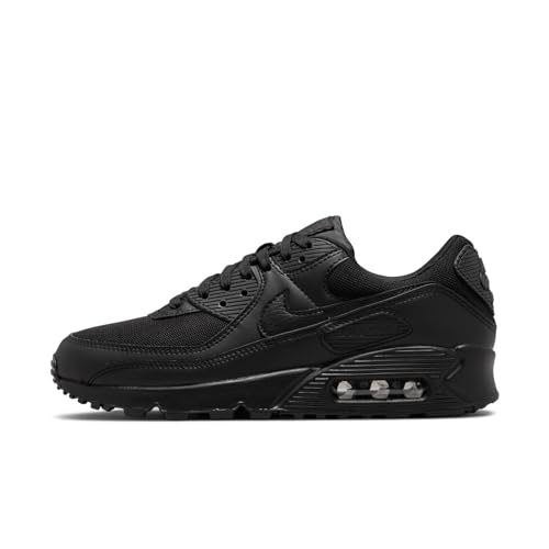 NIKE Air Max 90 Damen Sneaker Farbe: Schwarz/Schwarz (001); Größe: EUR 39 | US 8 | UK 5.5