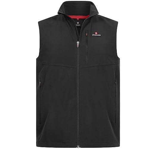 Höhenhorn Allalin Herren Weste Softshell Schwarz Gr. 3XL