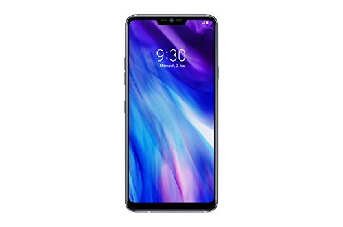 LG G7 ThinQ Smartphone (15,47 cm (6,1 Zoll) FullVision LCD Display, 64GB interner Speicher, 4GB RAM, einstellbare Notch, IP68, MIL-STD-810G, Android 8.0) Platinum Grau