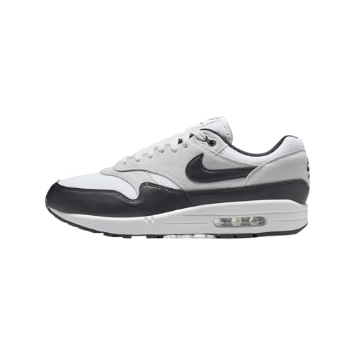 NIKE Herren Air Max 1 Essential Sneaker, Mehrfarbig (White Black Pure Platinum), 44 EU
