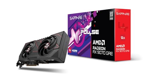 Sapphire Pulse AMD Radeon RX 9070 GRE Gaming OC Grafikkarte, 12 GB