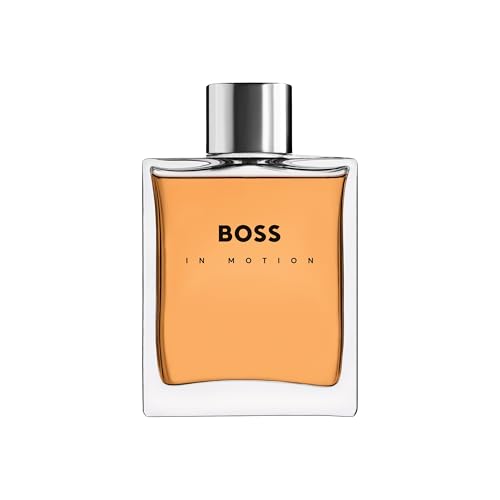 Boss In Motion Eau de Toilette, fruchtig-orientalischer Herrenduft mit Sandelholz und Moschus für sportliche Männer - 100ml