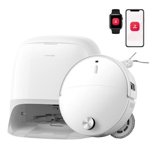 roborock Qrevo Curv 2 Pro Saugroboter mit Wischfunktion&Hebarem Wischmopp, 25.000 Pa HyperForce Saugkraft, Dual Anti-Tangle-System, 100°C Heißwasser-Moppwäsche, Reactive Al-Hinderniserkennung (Weiß)