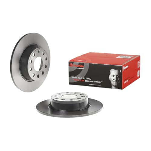 Brembo 08.B413.11 Hintere Bremsscheibe mit UV Lackierung, Anzahl 2