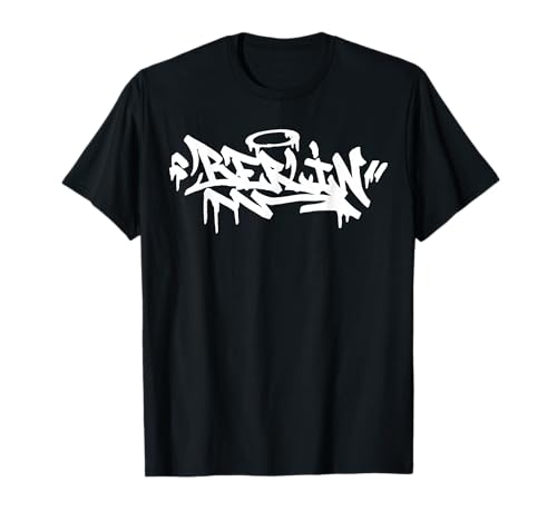 Berlin City Graffiti Street Art Handstyle Deutschland Hip Hop T-Shirt