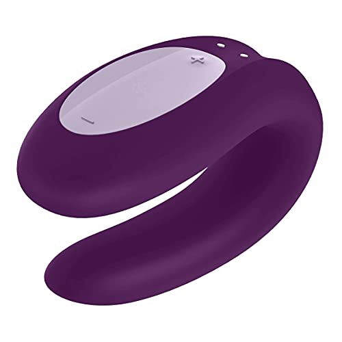 Satisfyer Double Joy Connect App Paar-Vibrator 9 cm | Farbe: Lila | Erotik
