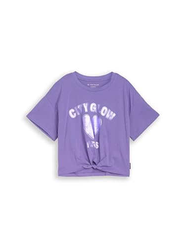 Kinder T-Shirt mit Print und Knotendetail