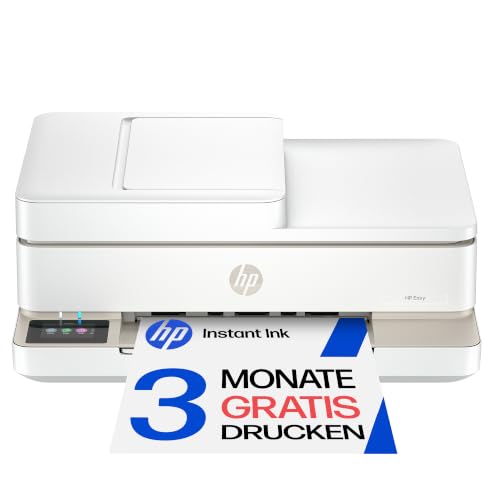 HP Envy 6520e, Multifunktionsdrucker, 3 Monate gratis drucken Instant Ink inklusive, Drucken, Kopieren, Scannen, Mobiler Faxversand, Wi-Fi, Automatischer Vorlageneinzug, Touchscreen