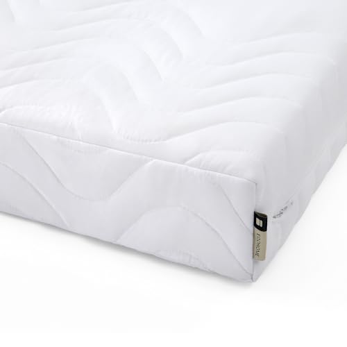 EGOHOME Matratze 90x200 cm | H3 Mittelfest | 12 cm Höhe | 7-Zonen | Matratzen 90x200cm mit ergonomische Stützschaum | Bezug abnehmbar | OEKO-TEX® | Rollmatratze | Lieferung per Paket