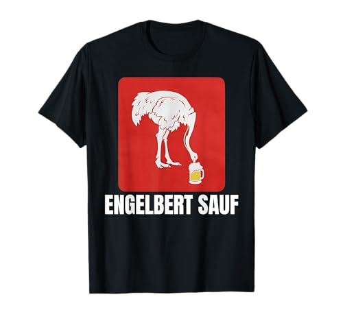 Lustige Geschenke versaute Geschenke Arbeitskleidung Sauf Vogel Humor Baustelle T-Shirt Schwarz Klein EU 41.5 Crew Neck Kurzarm Unisex-Erwachsene Unisex
