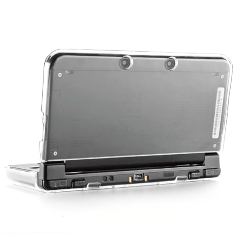 TNP New 3DS XL Hülle, New 3DS XL Case, Schutzhülle für New Nintendo 3DS XL Konsole 2015, Spiele und Zubehör, strapazierfähige Cover Plate mit ultraschlankem Design für New 3DS XL/LL, Transparent