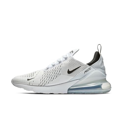 Nike Air Max 270, Herren Laufschuhe, Weiß (White/Black 100), 40.5 EU