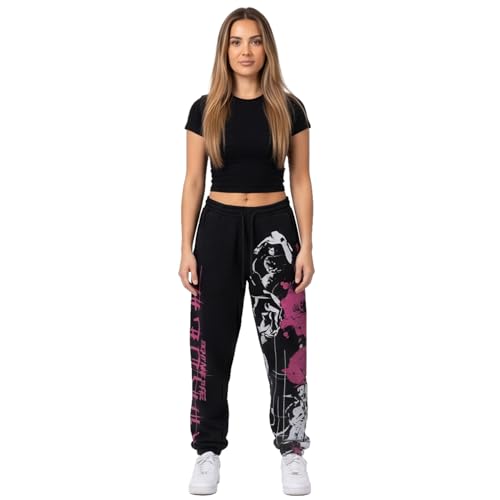 Yakuza Damen Flowers Loose Jogginghose