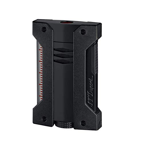 S.T. Dupont Defi Extreme Feuerzeug Matt Schwarz, Metall, One Size