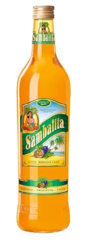 SAMBALITA Maracuja Likör I exotisch, fruchtig, frisch I 16% vol. I 0,7 l