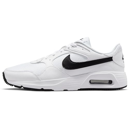 Nike Herren Air Max Sc Sneaker, White Black White, 45 EUNike Herren Air Max Sc Sneaker, White Black White, 45 EU