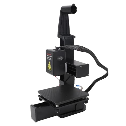 3D -Drucker für Kinder und Anfänger, 3D -Druckmaschine Kompatibel mit PLA TPU 1,75 -mm -Filament, Hohe Genauigkeit Schneller Heizung Kompakt 3D -Druckmaschine für Bildung (Black)