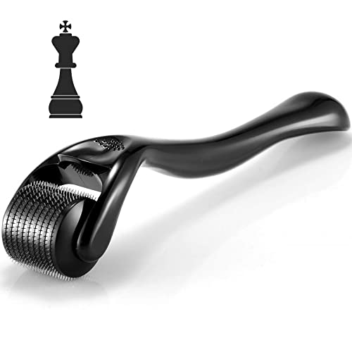 Bartroller 0.5mm, Derma-Roller, Bartroller Bartwuchs, Micro needle Roller zur Haut- und Haarpflege Für Mann & Frau