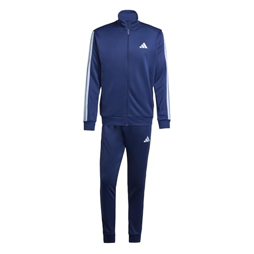 adidas Herren 3 STRIPES FRENCH TERRY TRACKSUITS, dark blue, XXL