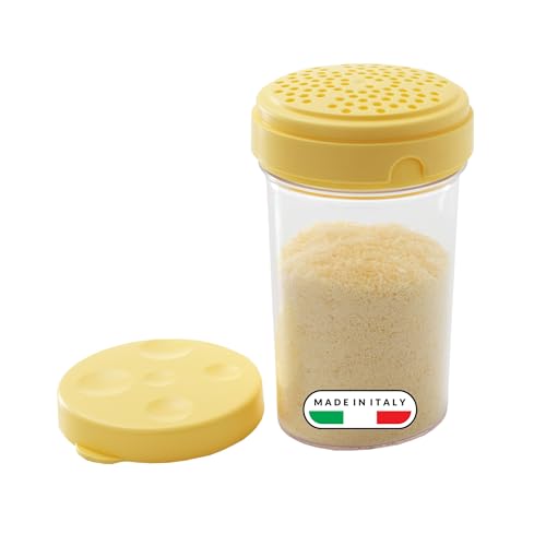 Snips Reibkäse Streuer, Parmesan Streuer 0,30 LT, Frischhaltedose, Käsebehälter, 14,5 x 8,48 x 14,5 cm Made in Italy