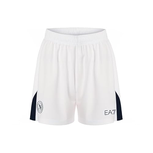 SSC Napoli - Shorts Rennen Home Ea7, Fußballshorts Unisex - Erwachsene