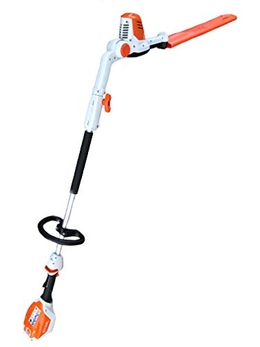 Stihl HLA 56 Akku-Heckenschneider 135° schwenkbar ohne Akku ohne Ladegerät für AkkuSystem COMPACT, Batteriebetrieben, Weiß