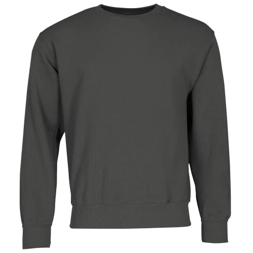 Fruit of the Loom Sweatshirt mit angesetzten Ärmeln, Farbe:Graphit, Größe:XL