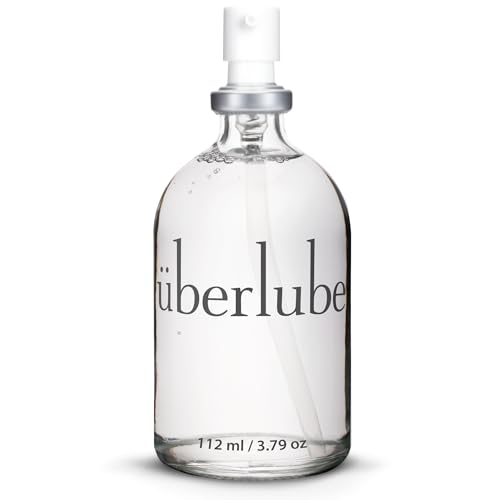 Überlube Premium Gleitgel | Natürliches Silikonschmiermittel mit Vitamin E- Latexkondomsicher| Geruchs-und Geschmacksneutral, Rückstandsfrei, Funktioniert auch Unter Wasser! - 112ml