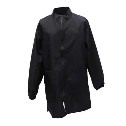 SHINEOFI Kleidung für Tierkosmetiker Antistatisch L Schwarz Nylon