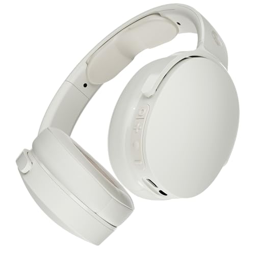 Skullcandy Hesh Evo Over-Ear Wireless-Kopfhörer, 36 Std. Akkulaufzeit, Mikro, kompatibel mit iPhone, Android und Bluetooth-Geräten - Bone