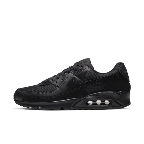 NIKE CN8490-003 AIR MAX 90 Herren Black/Black-Black-White EU 44
