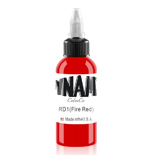 Tattoo-Tinte, rote Tattoo-Tinte - die neueste Stammes Färbung Permanent Body Make-up Classic Rot (30 ml)