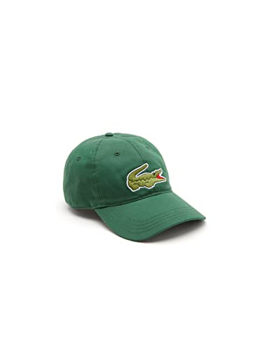 Lacoste Unisex - Erwachsene Baseball Cap RK9871, Damen,Herren Schirmmütze,Baseball Mütze,Kappe,Grün,TU