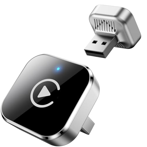 Wireless CarPlay & Android Auto Adapter, Kabellos statt Kabel, Plug & Play Dongle, Ultra Stabile & Schnelle Verbindung, Kein Kabelsalat, Für iPhone & Android, Kompatibel mit Autos ab 2016