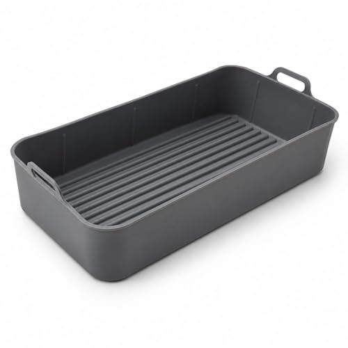 Silikonform für Air Fryer 38 x 22 cm Kompatibel mit Cosori TwinFry 10L