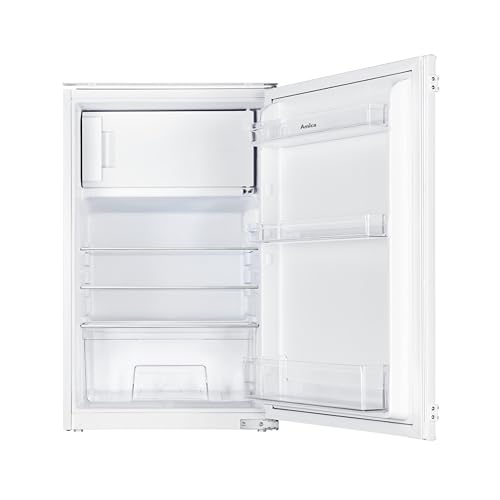 Amica Einbau Kühlschrank mit Gefrierfach für 88 cm Nische Schlepptür-Technik elektronische Steuerung Inverter Kompressor Tür-Offen-Alarm