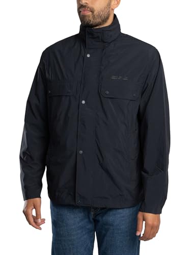 Armani Exchange Men's Long Sleeve, urban Style, extractable Hood, Blouson Jacket, Blue, S